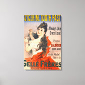 tandpasta ad 1889 canvas afdruk (Voorkant)