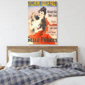 tandpasta ad 1889 canvas afdruk (Insitu (Slaapkamer))