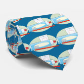 Tandpasta en penseel stropdas (Opgerold)