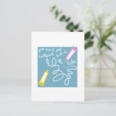 Tandpasta in buis briefkaart (Staand voorkant)