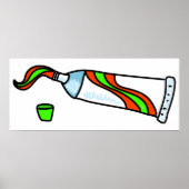 Tandpasta Poster (Voorkant)