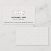 Tandpictogram | Tandheelkunde Visitekaartje (Voorkant / Achterkant)