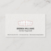 Tandpictogram | Tandheelkunde Visitekaartje (Voorkant)