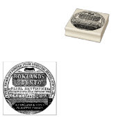  tandpoeder met kunststempel rubberstempel (Gestempeld)