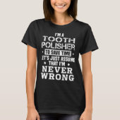 tandpolijstmachine t-shirt (Voorkant)