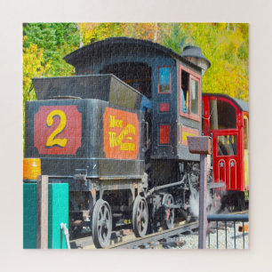 Tandrad trein Washington Mountain New Hampshire Legpuzzel