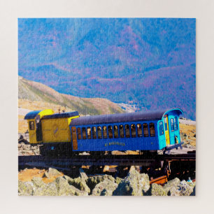 Tandrad trein Washington Mountain New Hampshire Legpuzzel