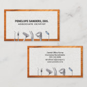 Tandreinigingsmiddelen | Tandheelkunde Visitekaartje (Voorkant / Achterkant)