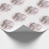 Tandschildering. Dentist, tandheelkunde, tandheelk Cadeaupapier (Hoek)