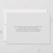 Tandschool Afstuderen | Minimale stijlpakketten Kaart (Achterkant)