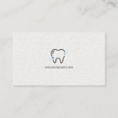 Tandsprankelpictogram Visitekaartje (Achterkant)