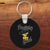 Tandsteen 4 sleutelhanger (Voorkant)