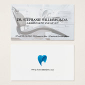 Tandstoel | Tooth Logo Visitekaartje (Voorkant /achterkant)