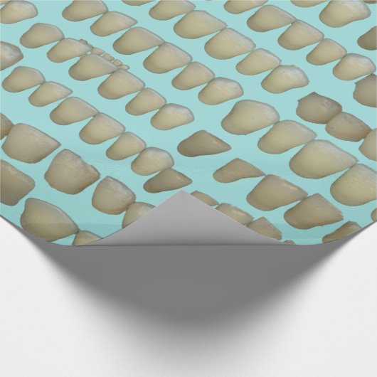 Tandtanden Tandtanden Tandheelkundige tandheelkund Cadeaupapier (Hoek)