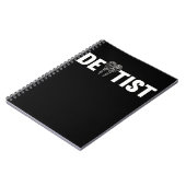 Tandtandheelkundige tandheelkunde notitieboek (Linkerzijde)