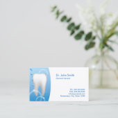 Tandtandtandtandheelkundige tandheelkundige tandhe afsprakenkaartje (Staand voorkant)