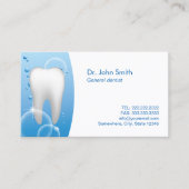 Tandtandtandtandheelkundige tandheelkundige tandhe afsprakenkaartje (Voorkant)