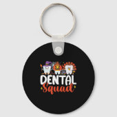 Tandtandtandtandheelkundige Thanksgiving Halloween Sleutelhanger (Voorkant)
