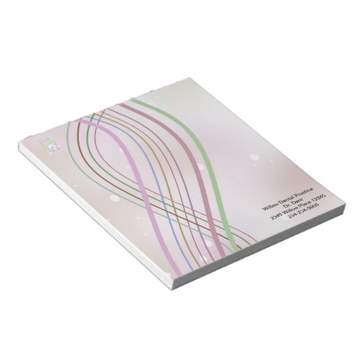 Tandtapijten tandheelkundige Notitieblokken (Schuin)