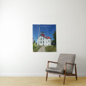 Tandtapijten voor grote vuurtoren wandkleed (In situ)