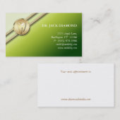 Tandtapijtschelp (Visitekaartje) - Logo gouden str Afsprakenkaartje (Voorkant / Achterkant)