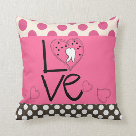 Tandtapkunst Pillow Polka Dots Kussen