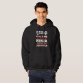 Tandtechnicus Omdat Fulltime Multitasker Hoodie (Voorkant volledig)
