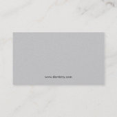 Tandtekening Moderne Tandarts Afspraak Design Afsprakenkaartje (Achterkant)