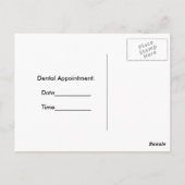 Tandtijd! Briefkaart (Achterkant)