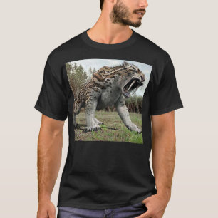 Tandtijger van de grote Saber T-shirt