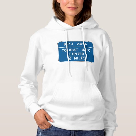 Tanduiding van het toeristisch informatiecentrum hoodie (Voorkant)
