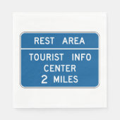 Tanduiding van het toeristisch informatiecentrum servet (Voorkant)