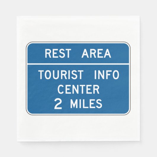 Tanduiding van het toeristisch informatiecentrum servet (Voorkant)