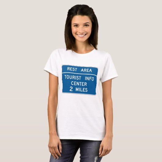 Tanduiding van het toeristisch informatiecentrum t-shirt (Voorkant volledig)