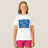 Tanduiding van het toeristisch informatiecentrum t-shirt (Voorkant volledig)