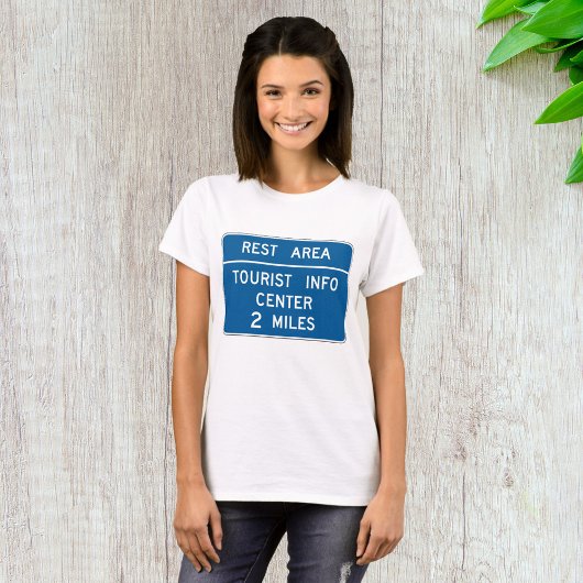 Tanduiding van het toeristisch informatiecentrum t-shirt
