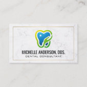 Tandverzorger Logo | Tand Visitekaartje (Voorkant)