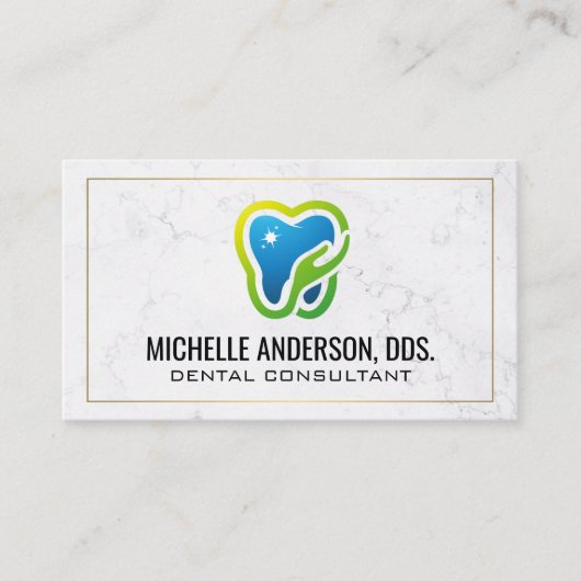 Tandverzorger Logo | Tand Visitekaartje (Voorkant)