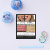 Tandverzorging, tandheelkunde, tandheelkunde Adver Flyer (Enkel)