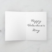  tandvlees Valentijnsdag Kaart (Binnen)