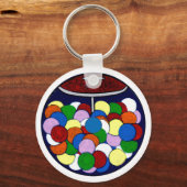 Tandvleesbaloog Snoep Sleutelhanger (Voorkant)