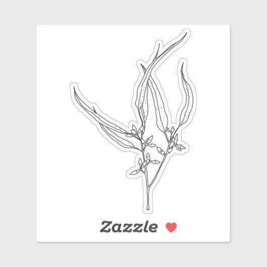 Tandvleesblad Sticker (Vel)