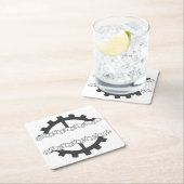 tandwiel kartonnen onderzetters (Insitu)