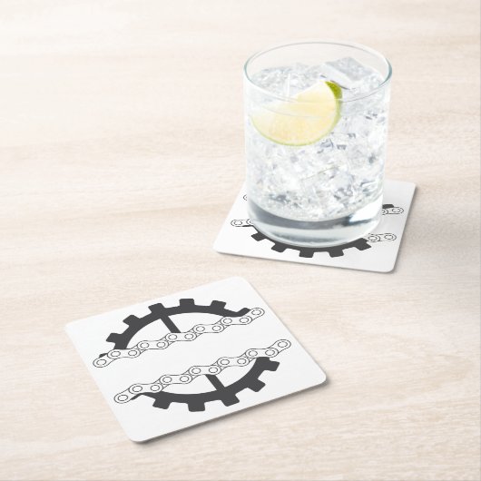 tandwiel kartonnen onderzetters (Insitu)