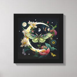 Tandwiel - Nachtpaus Canvas Afdruk