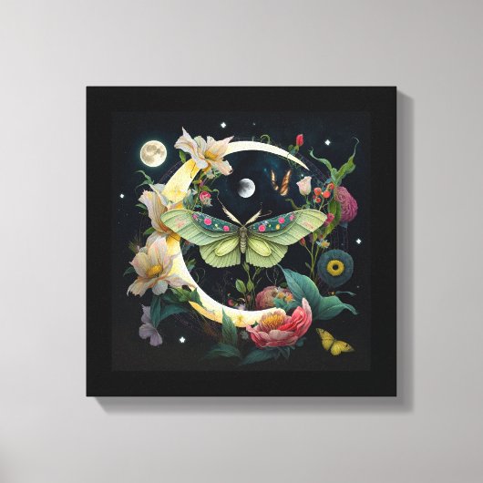 Tandwiel - Nachtpaus Canvas Afdruk (Voorkant)