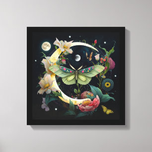 Tandwiel - Nachtpaus Canvas Afdruk