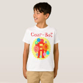 Tandwiel Robot T-shirt (Voorkant volledig)