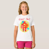 Tandwiel Robot T-shirt (Voorkant volledig)
