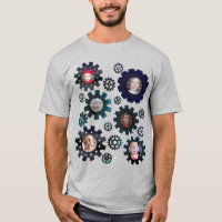 tandwielen en kettingen 6 T-shirt voor fotoframe